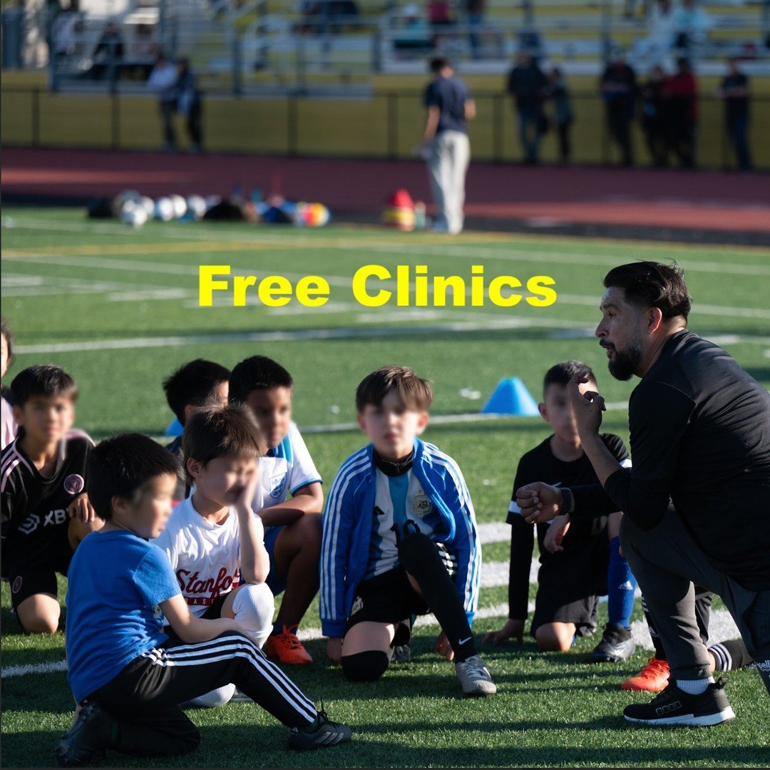 ⚽️ Reminder: Register for free clinics! ⚽️

Don&rsquo;t miss your chance to level up your skills at our FREE soccer clinic! Open to players of all levels, this is the perfect opportunity to get professional coaching, have fun, and meet new teammates!