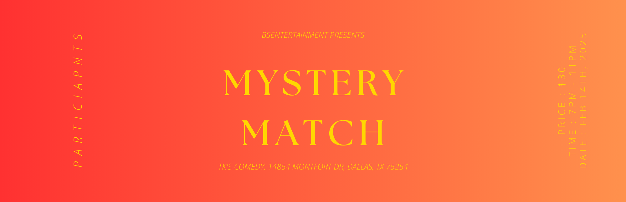 Participant Ticket