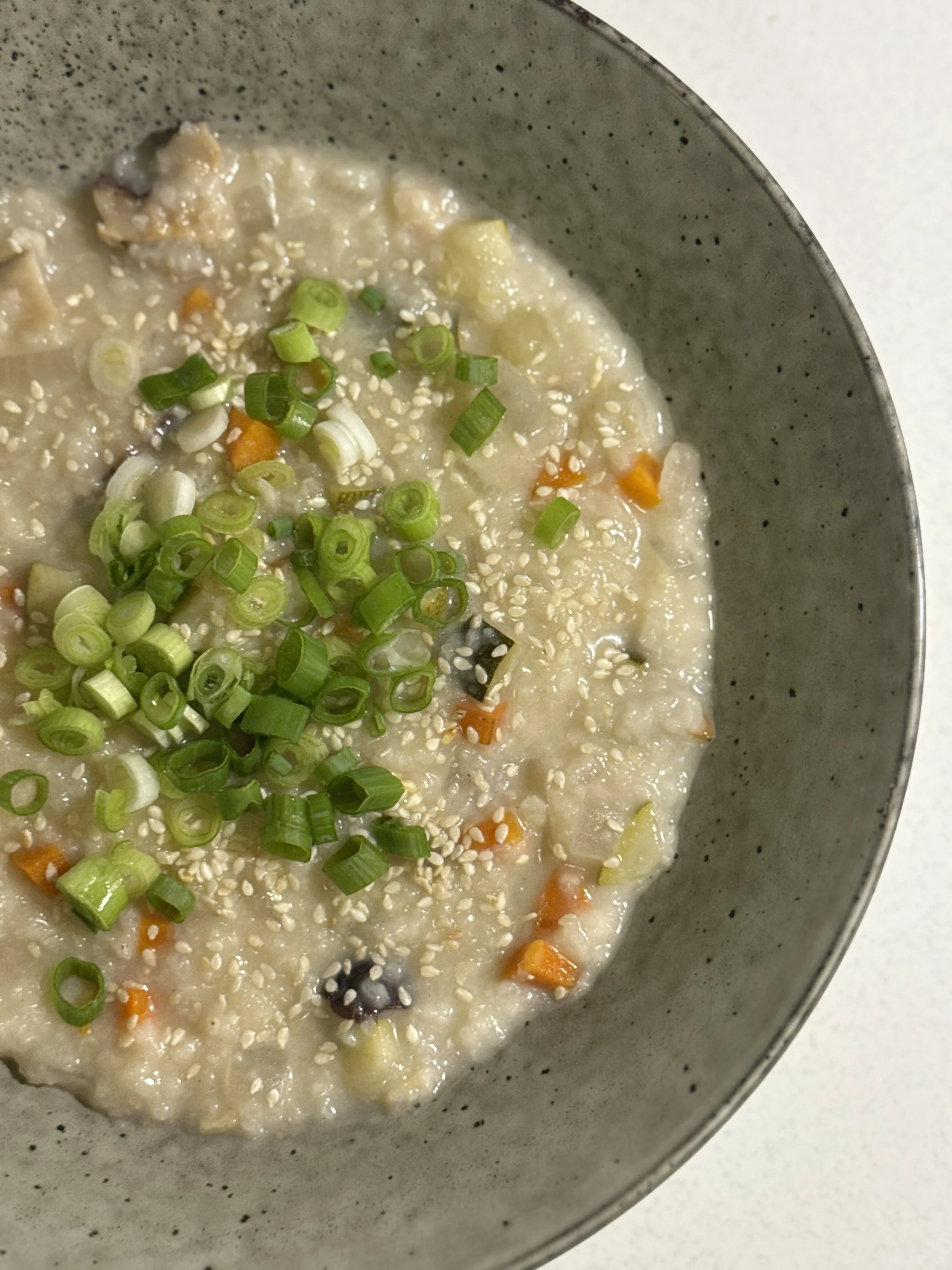 Slow-Cooked Vegetarian Congee