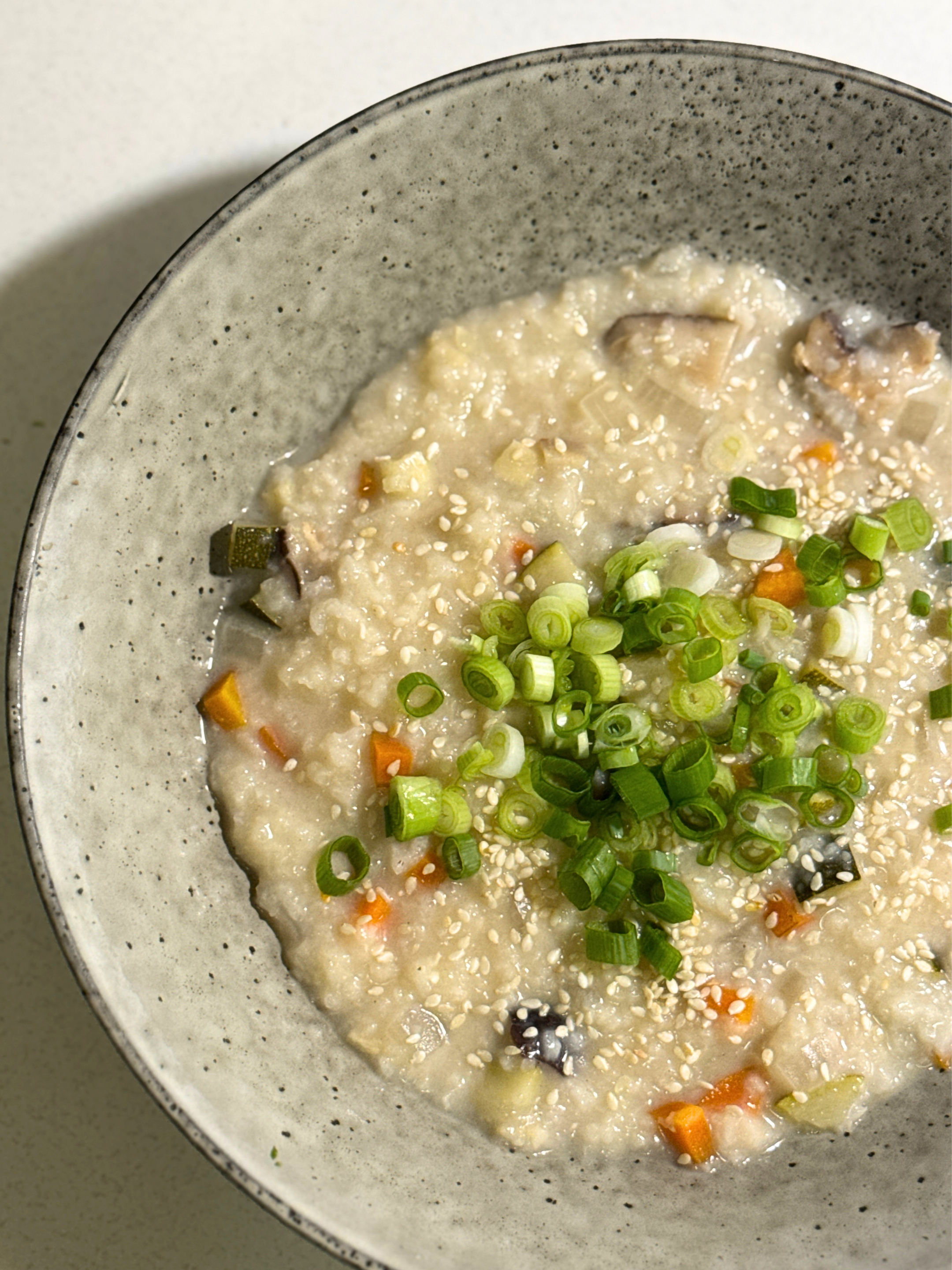 Slow-Cooked Vegetarian Congee