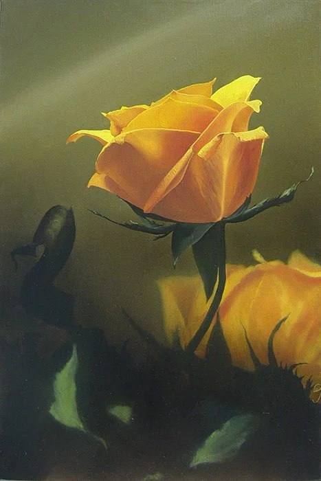 D'Or - 2003 Huile sur toile - 76 x 55 cm - Collection privée 