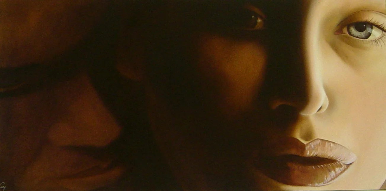 Portrait - 2004 Huile sur toile - 62 x 120 cm