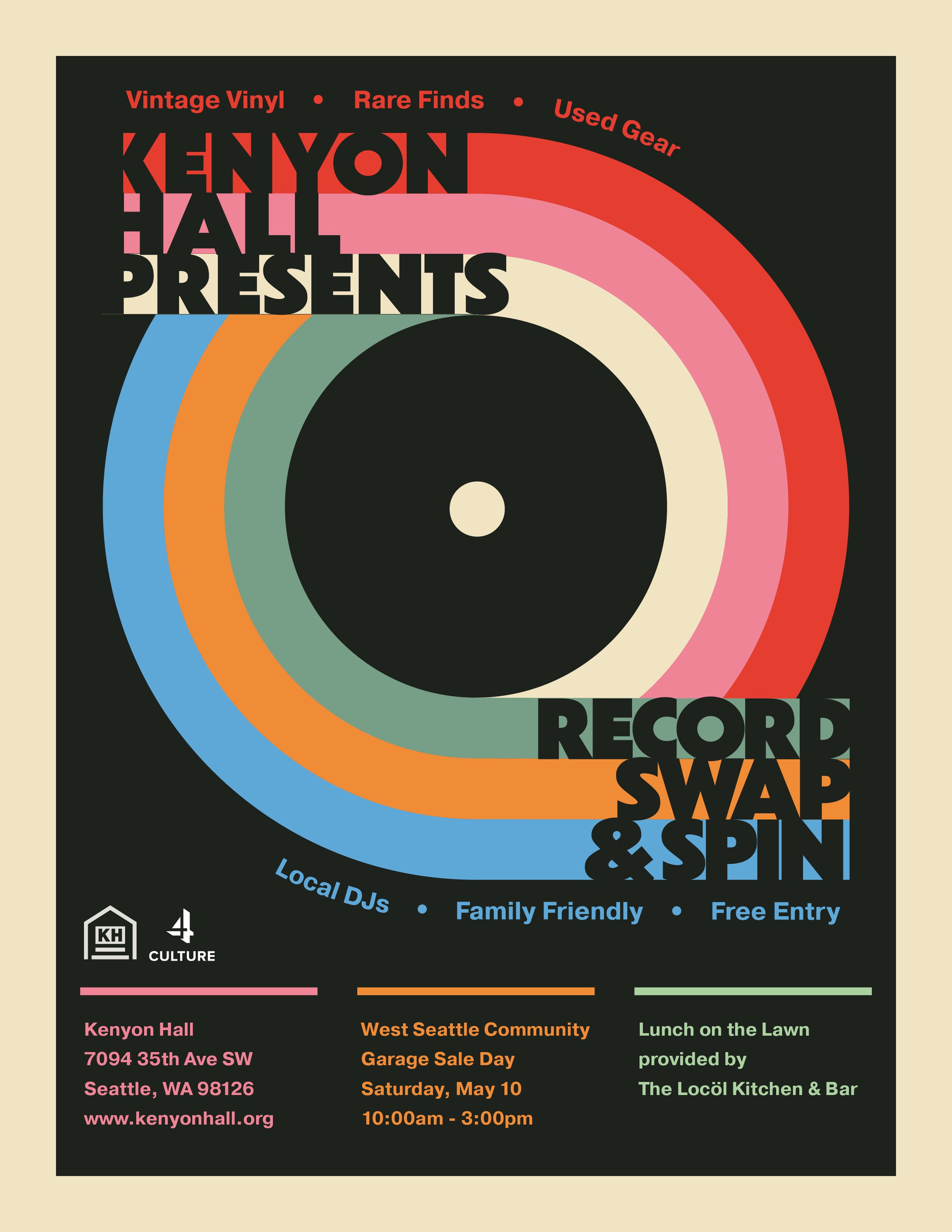 Kenyon Hall Swap & Spin