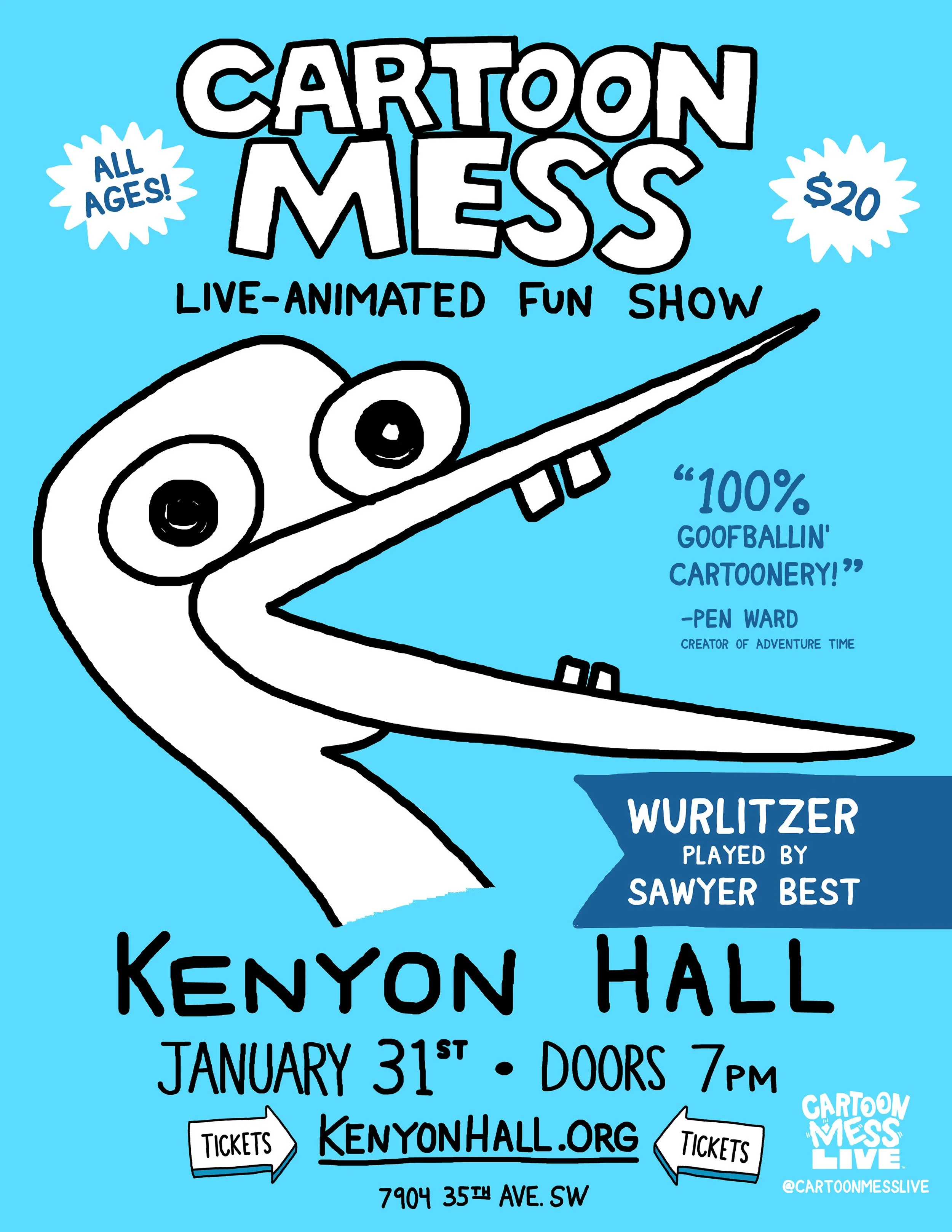 Cartoon Mess LIVE!