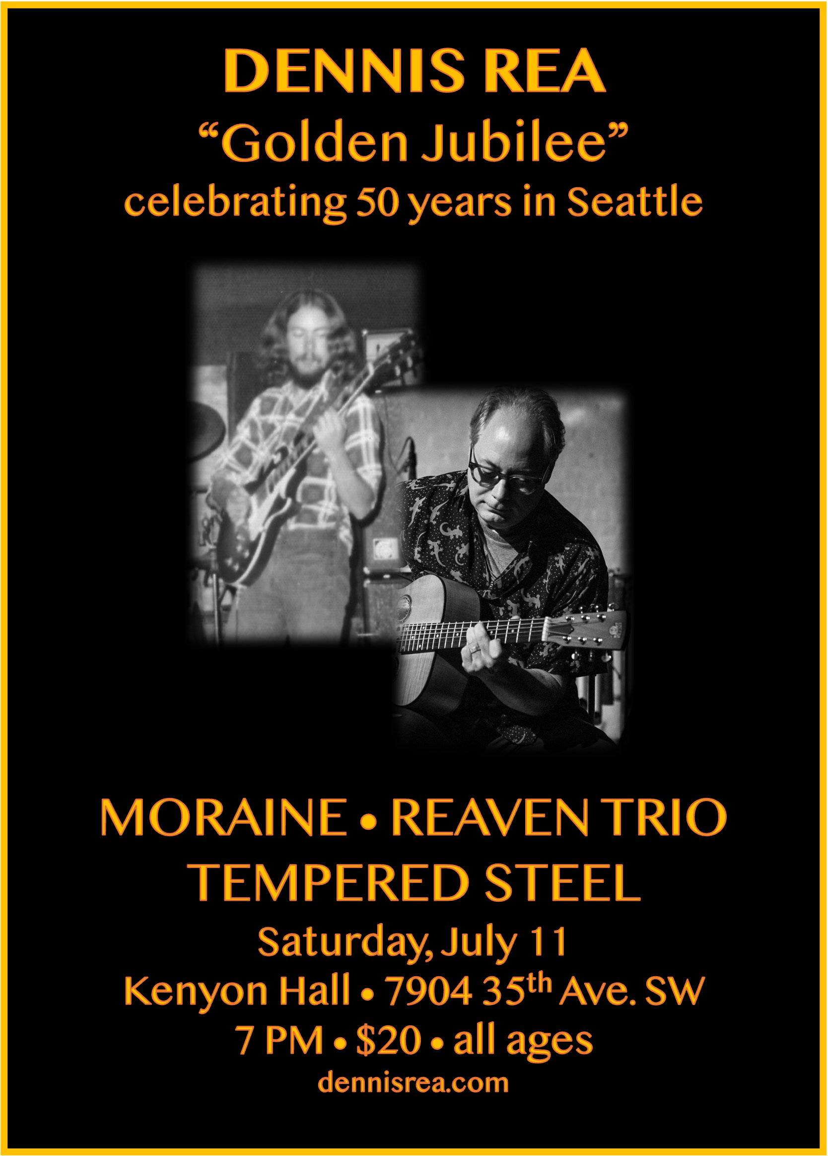 Dennis Rea “Golden Jubilee” Concert