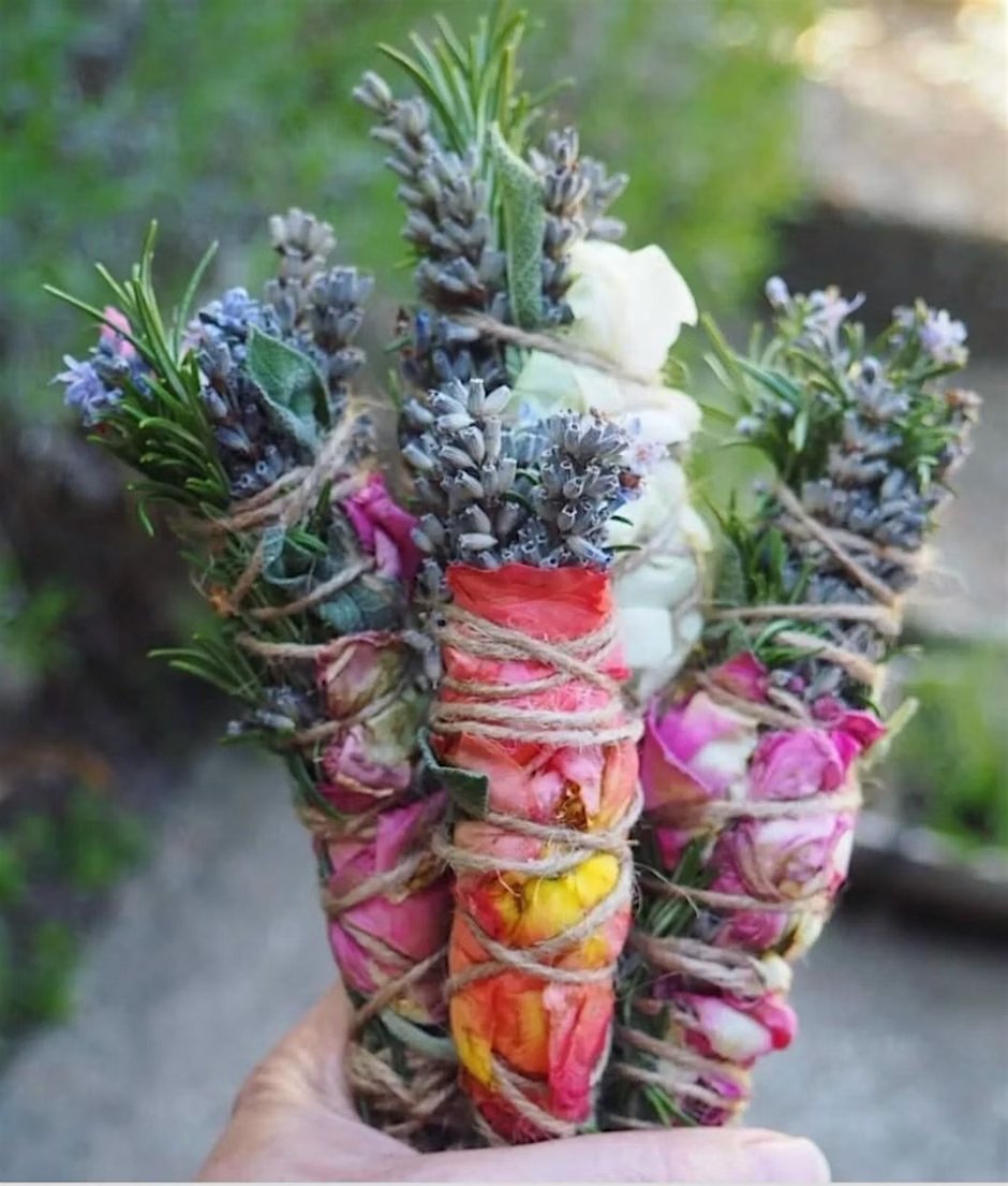 Herbal Medicine Making - Incense and Smudge Stick Making