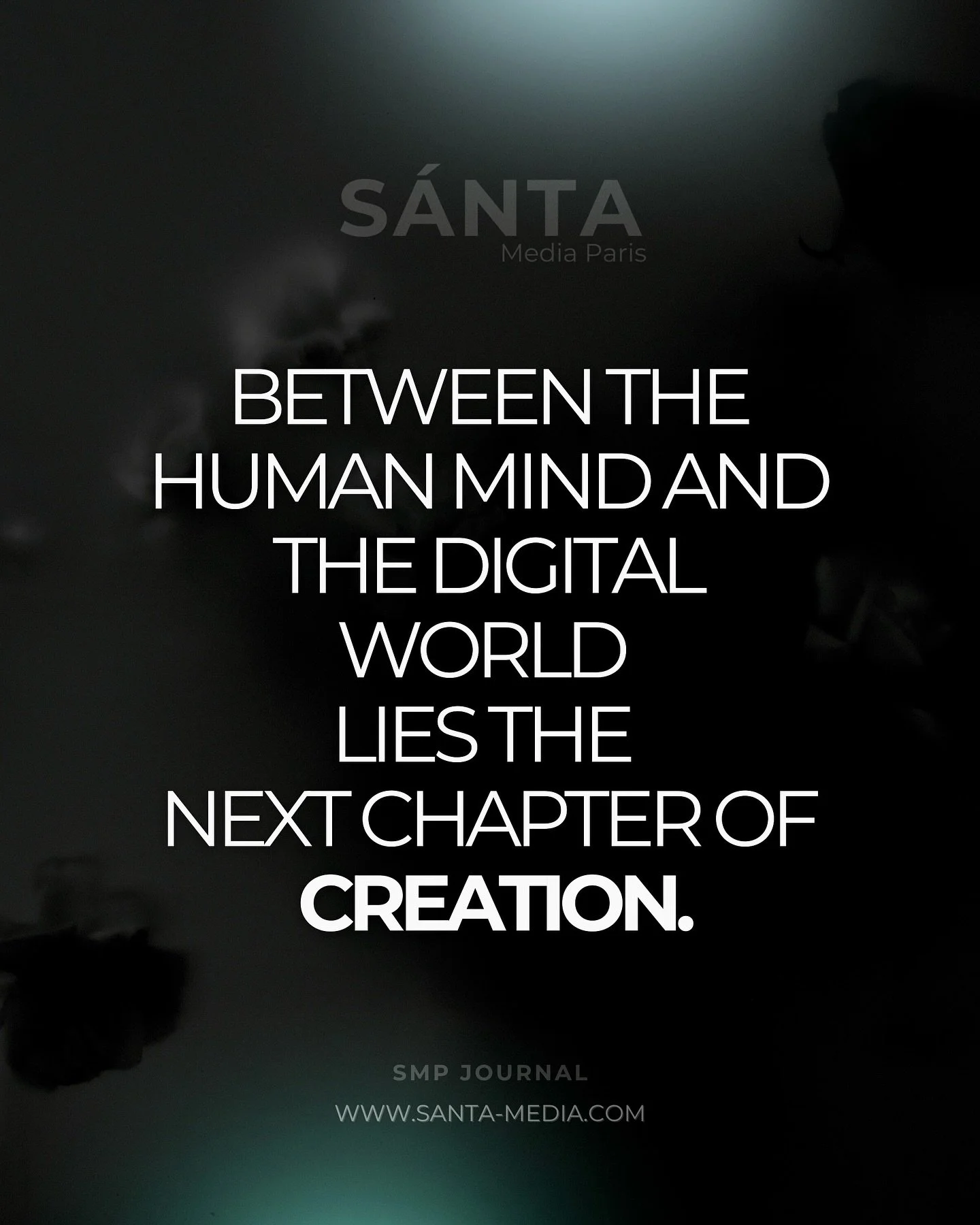 We&rsquo;re no longer choosing between human or digital &mdash; we&rsquo;re creating something entirely new.

Between the mind and the machine, imagination finds its next form.

New on SMP Journal: exploring the future of culture.
Link in bio 🤍

#sm