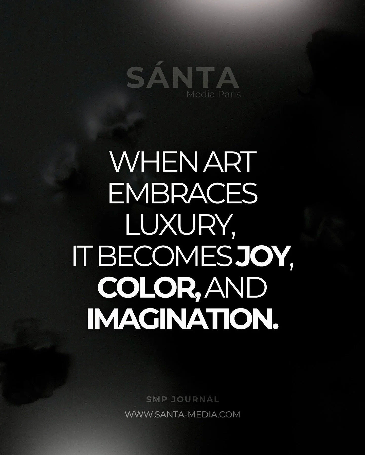 Art, imagination, and a touch of luxury make life unforgettable.

#artandluxury #creativevibes #colorfullife #joyfulstyle #luxurydesign #fashioninspo #designlovers #artlovers #elegancewithpurpose #visualjoy #smpjournal #santamedia