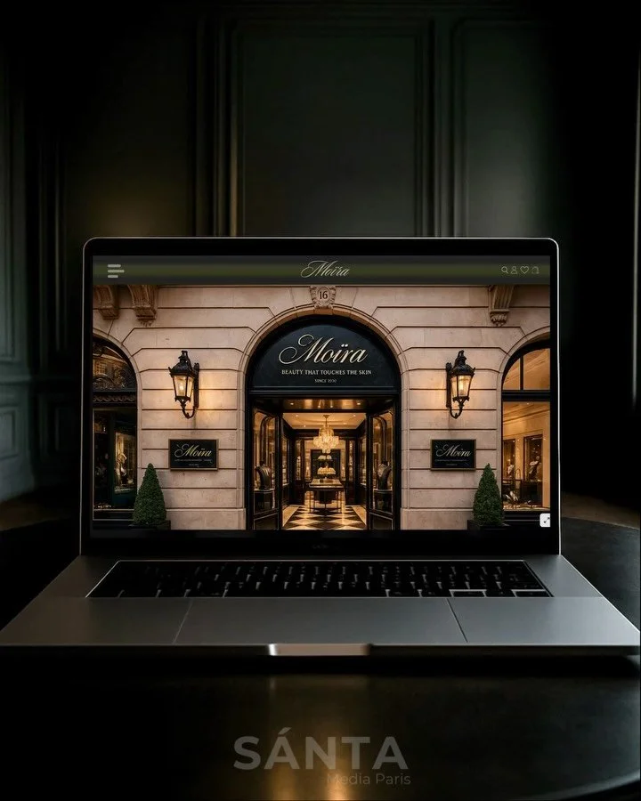 Maison Mo&iuml;ra is one of our concept projects, a luxury jewelry house with heritage and elegance. Through storytelling, creative direction, and web design, we brought to life a digital universe that embodies timeless sophistication.

This is what 