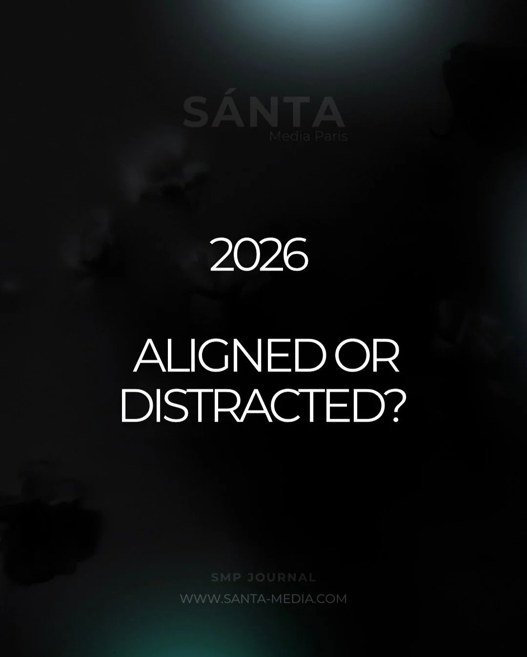 We&rsquo;re already in it. No reset button.
How is your 2026 &mdash; aligned or distracted?

#intentionalliving #growthmindset #smpjournal #2026