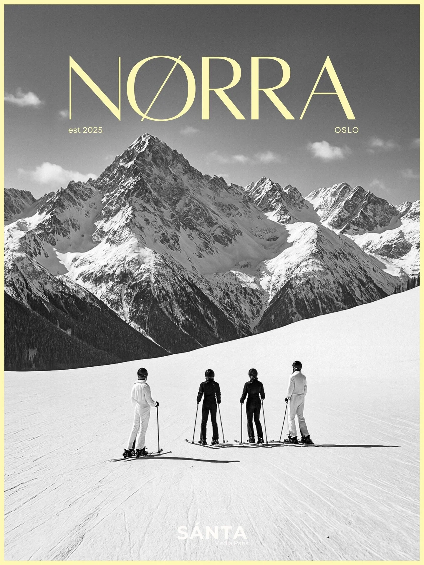 N&Oslash;RRA
Born in the mountains.
Concept, identity &amp; campaign by S&Aacute;NTA Media.

#creativeagency
#brandingstudio
#brandstrategy
#visualidentity
#campaignconcept