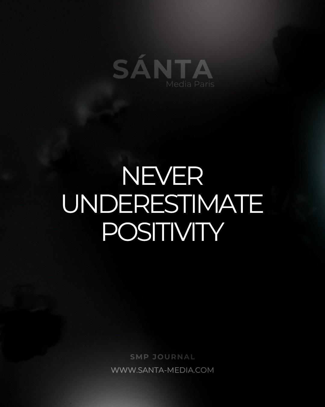 Positivity is power. Don&rsquo;t underestimate it.

#smpjournal #mindset #positivemindset