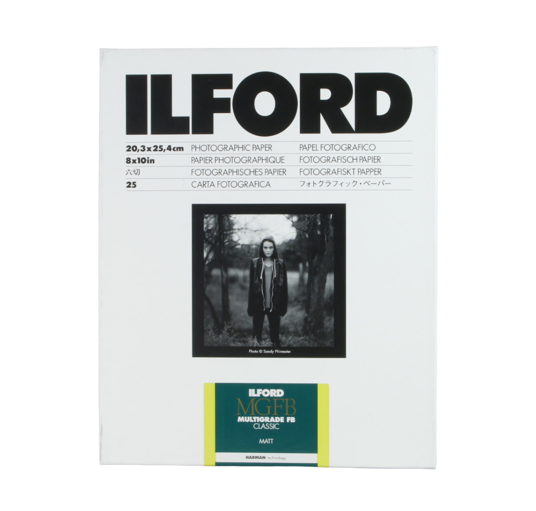 Ilford Multigrade Classic FB Matte 8x10 - 25 Sheets