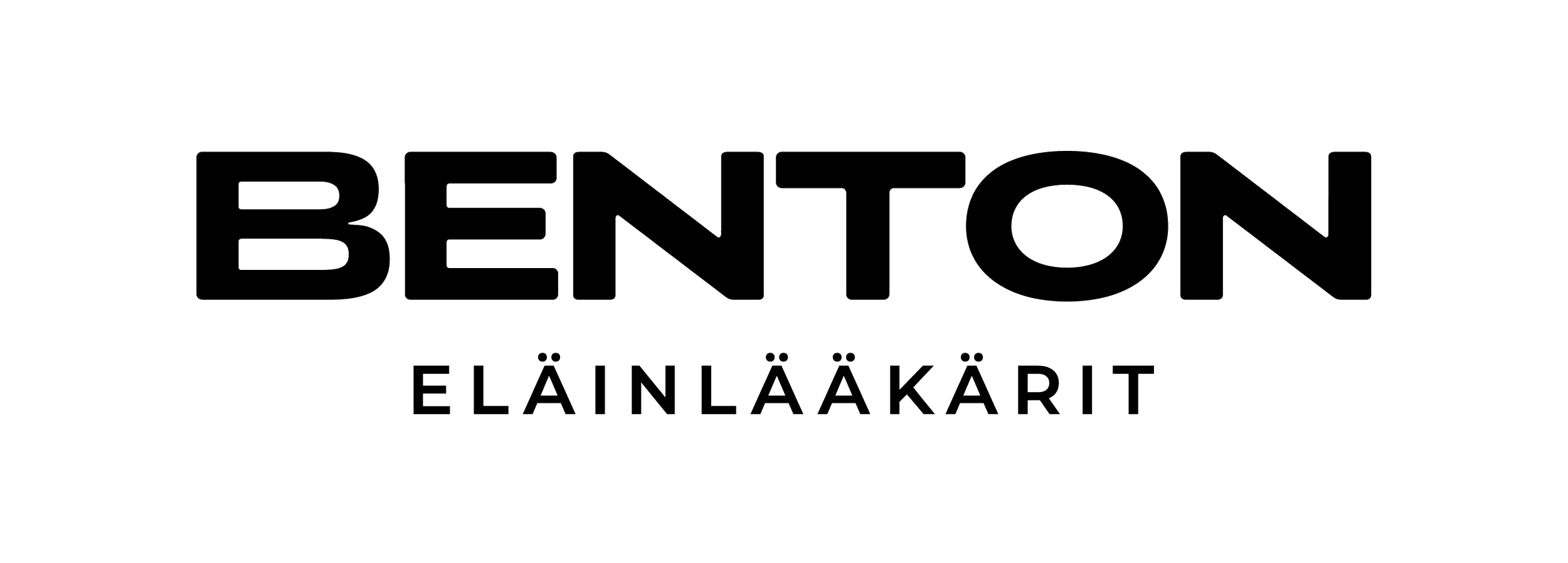 Benton Eläinlääkärit logo with the word Benton in large letters and Eläinlääkärit in smaller letters below.