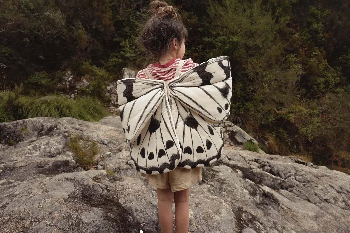 What does it feel like to be wrapped in a warm hug?

At Lu&egrave; Kids, we believe that texture matters. That's why we craft our wings and masks from soft, breathable materials. Our 100% cotton fabrics are gentle against sensitive skin, and our wate