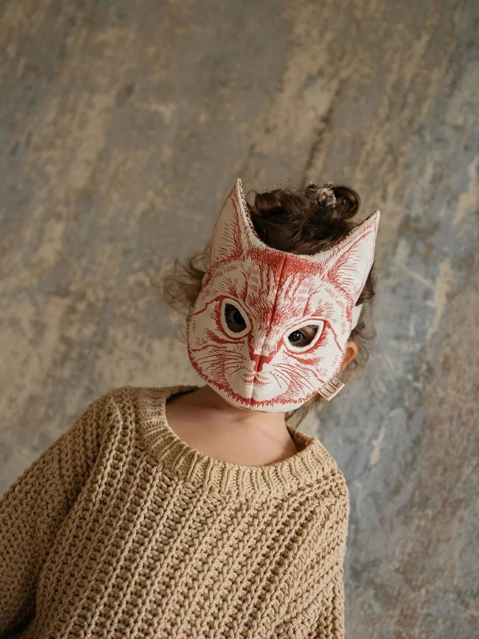 Cat Mask, White