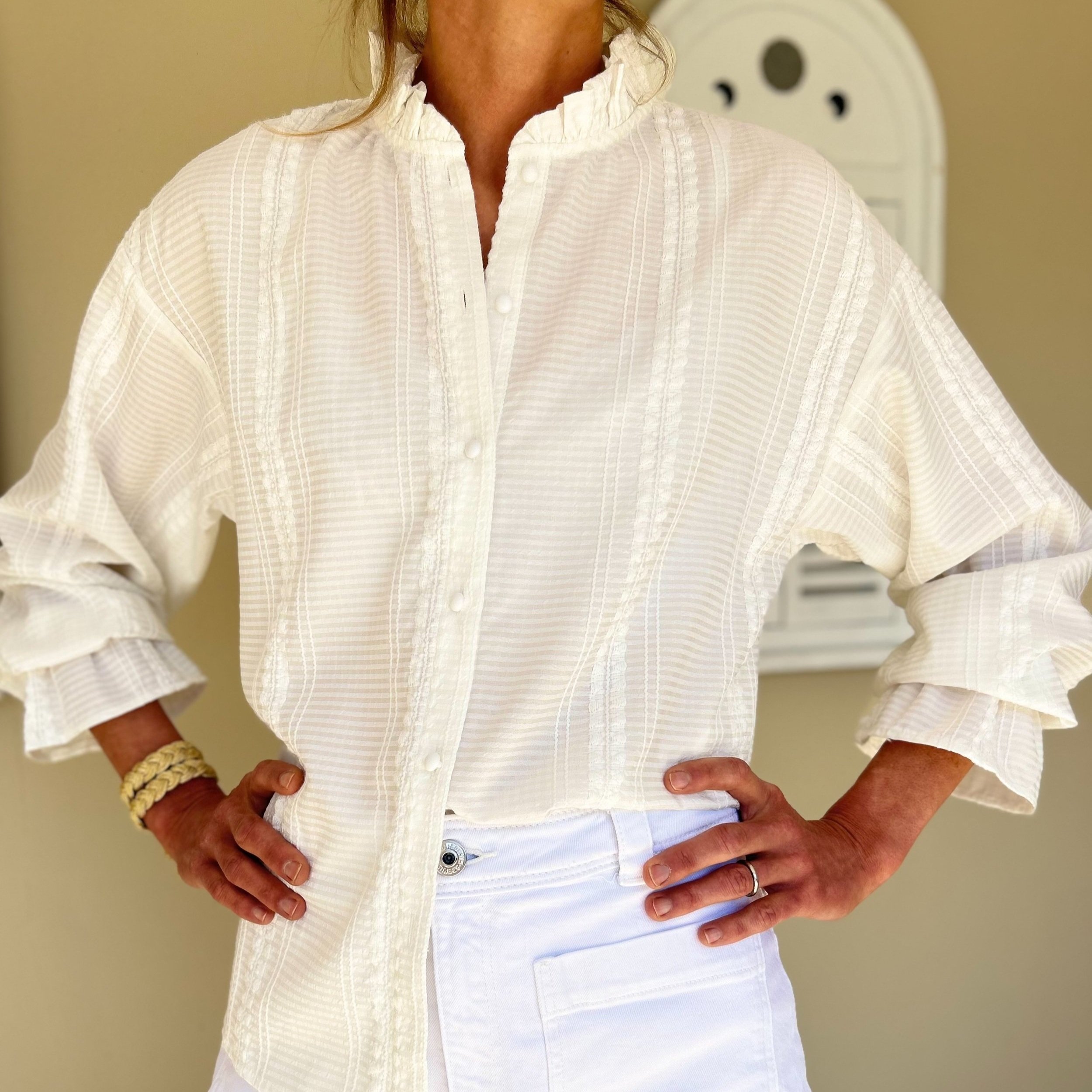 Beatrice White Shirt