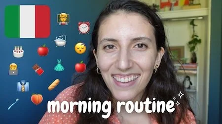 How to talk about your morning routine