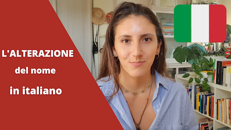 The alteration of the noun in Italian