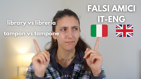 False friends between Italian and English