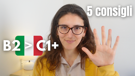 Advancing levels in Italian