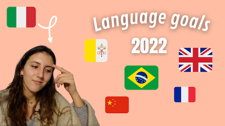 My language goals for 2022