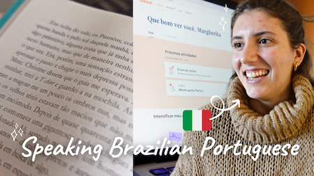 A vlog in Portuguese + learning Spanish