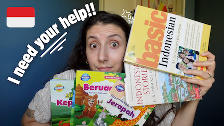 Learning Indonesian for the first time