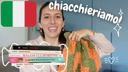 Italian vlog - talking about well-being and books