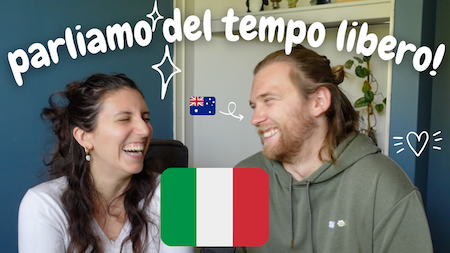 Italian conversation with a beginner student