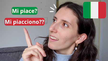 Difference between “mi piace” and “mi piacciono”