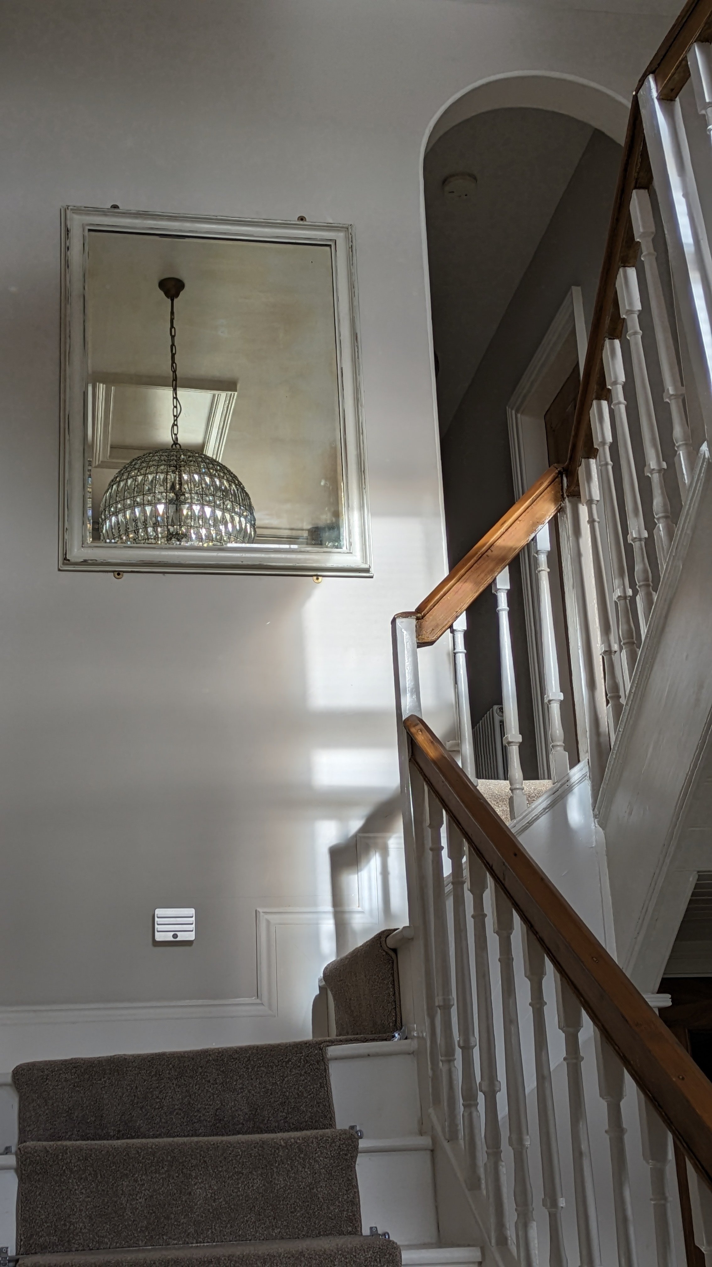 Clayfield Farmhouse staircase