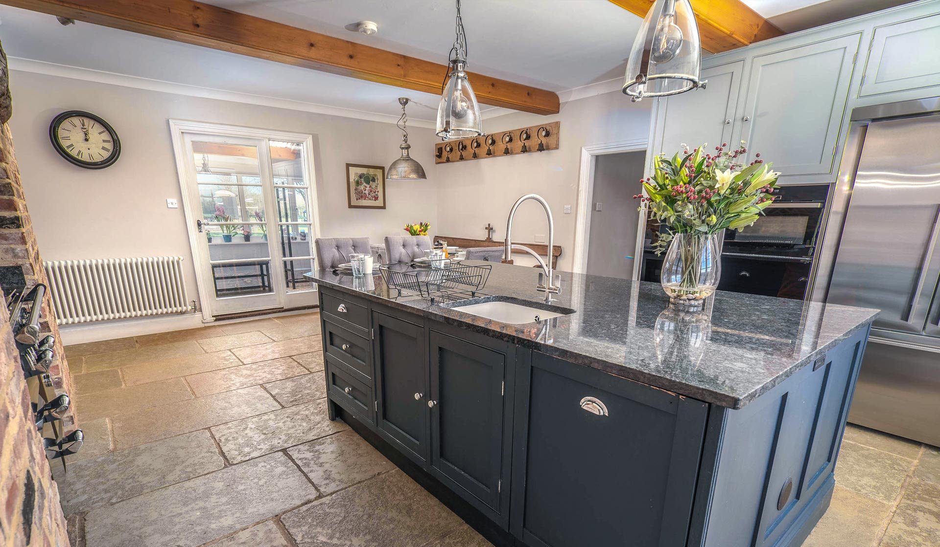Clayfield Farmhouse kitchen island