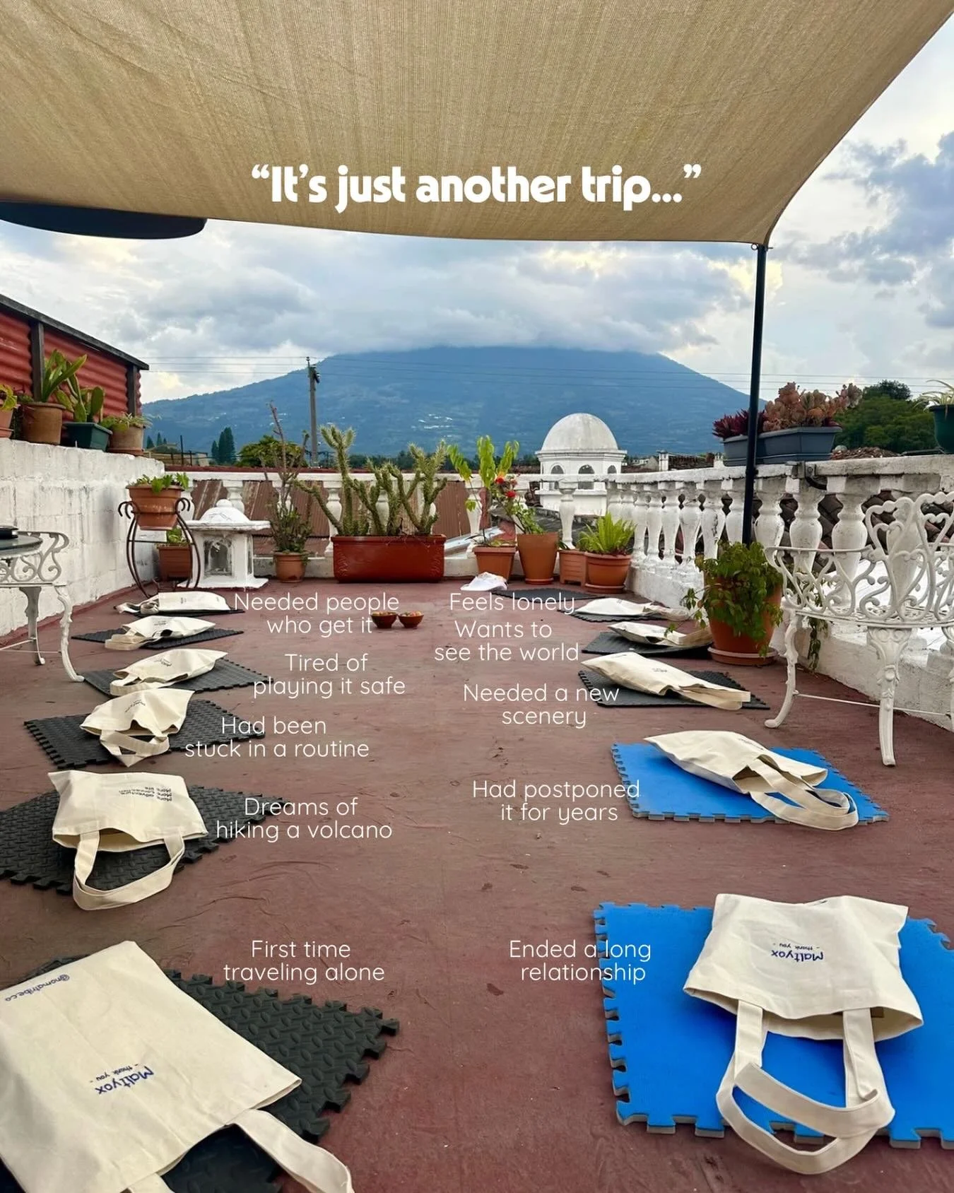 Sometimes we think it&rsquo;s just a trip 🤔
But it never really is!! 

Whatever brings you here, you end up sharing a kitchen with strangers who become friends, exploring a city the way locals do, having conversations you didn&rsquo;t expect, and do