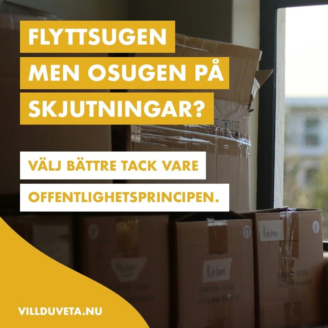 Ska du flytta? Med offentlighetsprincipen f&aring;r du koll p&aring; ditt nya omr&aring;de #villduveta