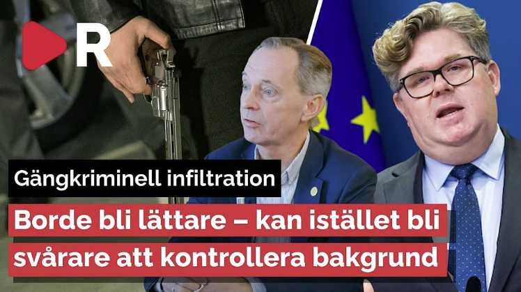 Gängkriminella infiltrerar kommuner — Varför vill regeringen göra det svårare att upptäcka dem?