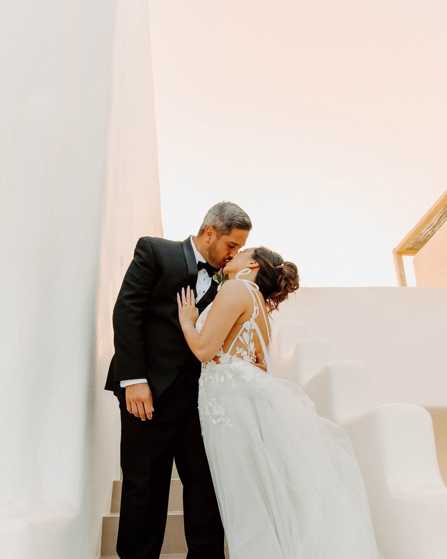 Faith + Fonzie. One of the most beautiful weddings I&rsquo;ve ever photographed. Faith and Fonzie said &ldquo;I do&rdquo; in dreamy Paros Greece. I got to spend 2 days with these beautiful people. We danced, ate so much feta cheese and their friends 