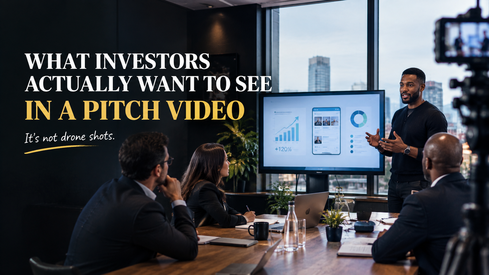 how to make a pitch video for investors