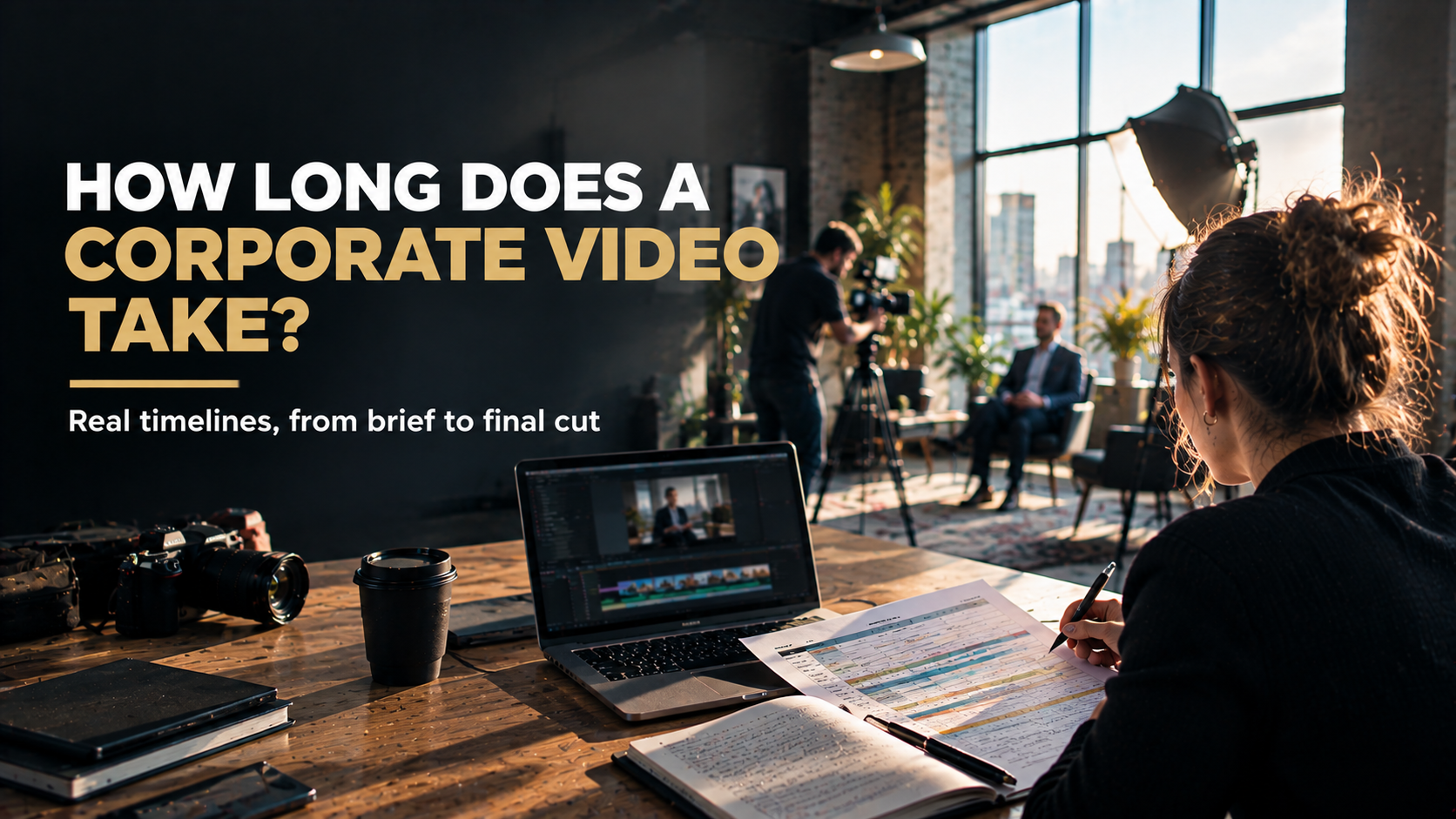 How Long Does a Corporate Video Take? Real UK Timelines