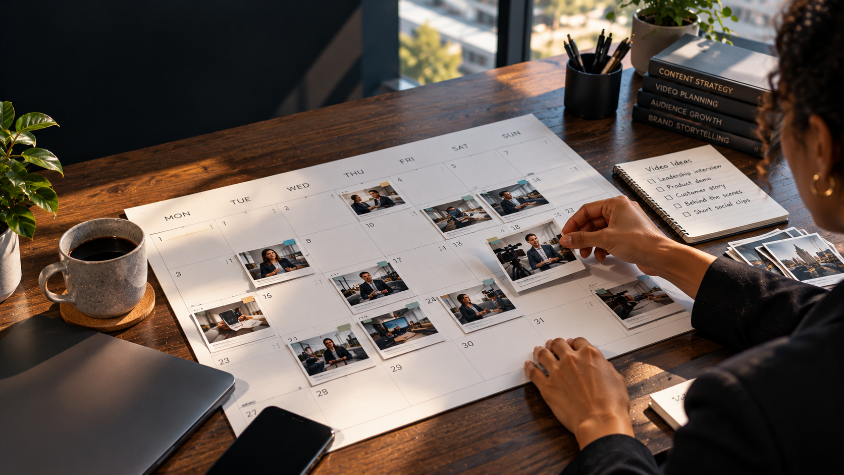 Creative Content Planning Desk