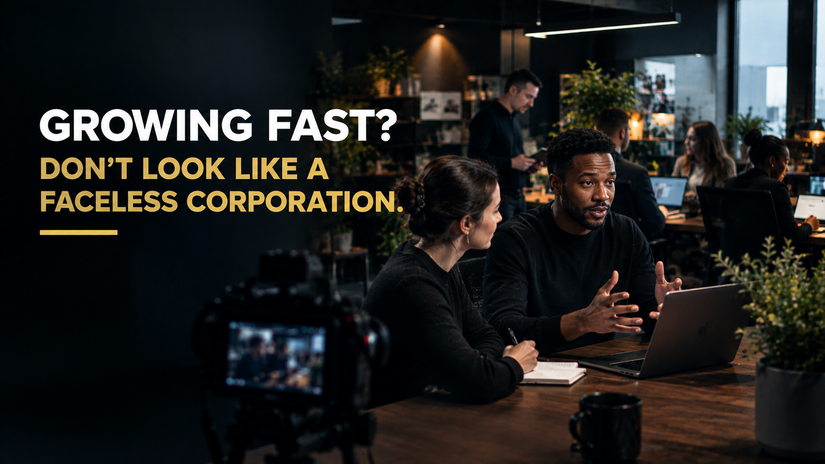 Here’s How to Not Look Like a Faceless Corporation