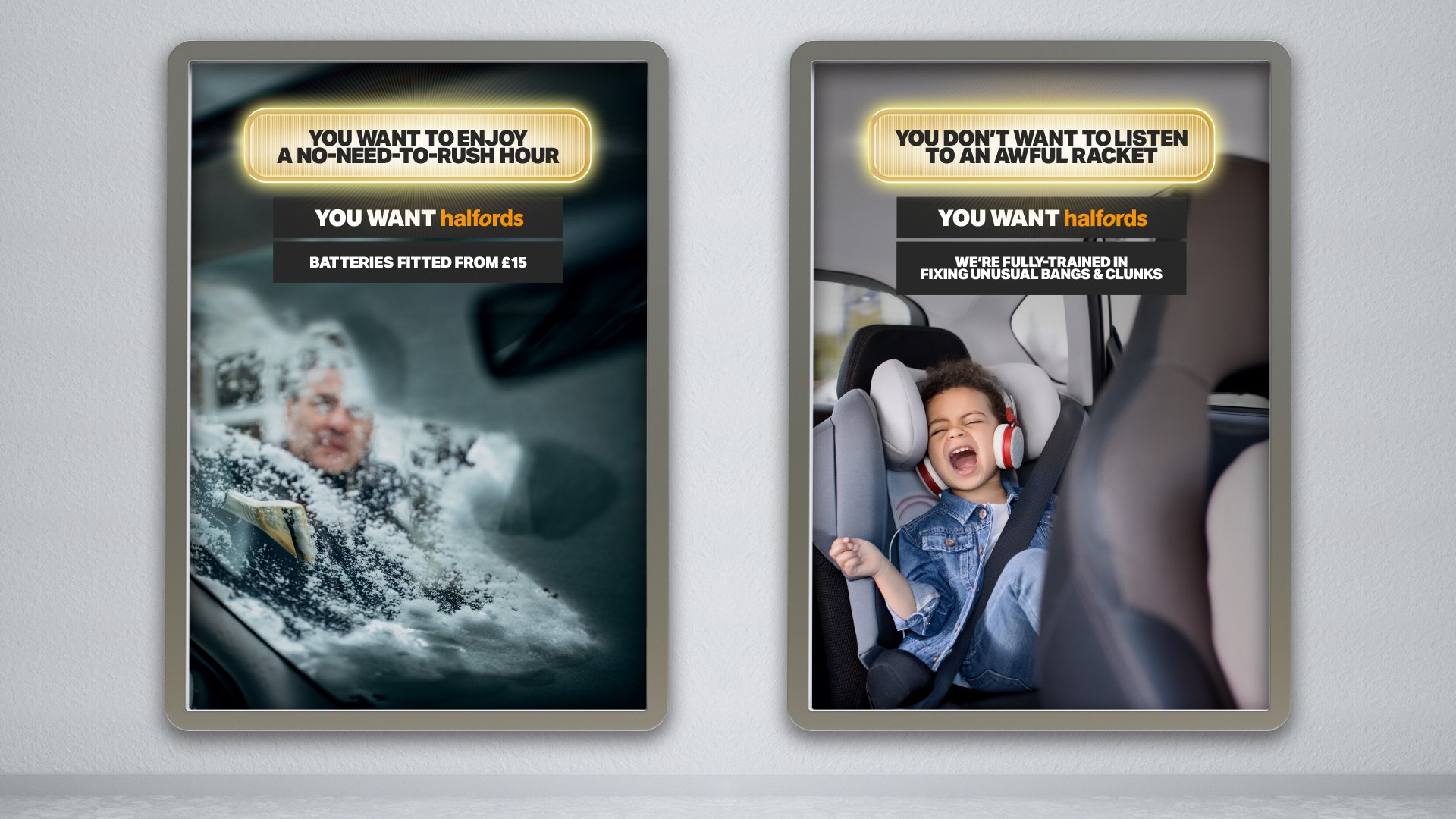 Halfords - Winter Posters