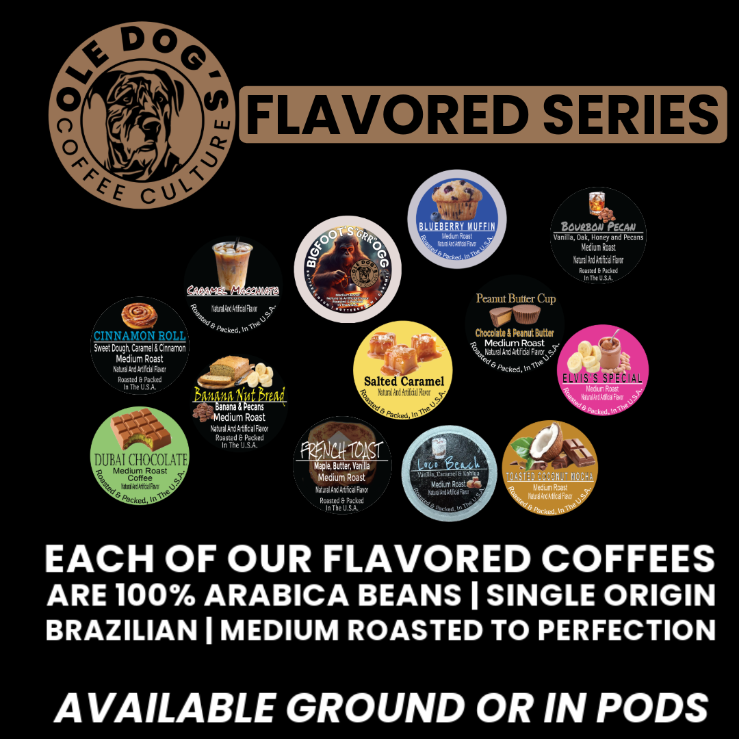 Flavored Series (INSP) AVAILABLE GROUND or in K-Style PODS