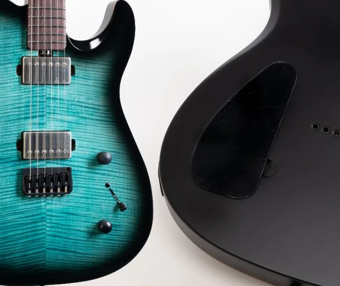 Chapman Guitars Law Maker Legacy in Azure Burst
