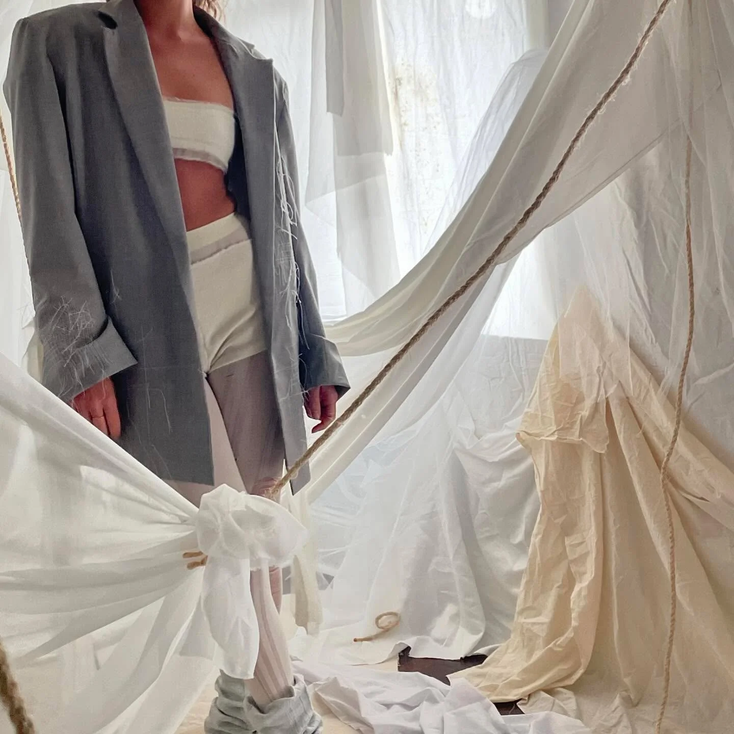 BTS film and photoshoot day for peak of perfection