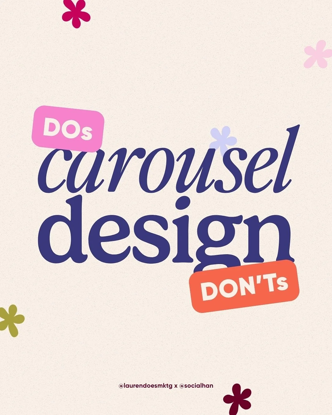 This is all you need to create a carousel that gets people ooohing &amp; ahhhing (read: engaging) 🤝

Comment 👋🏼 for an HONEST mini feed roast from us!!