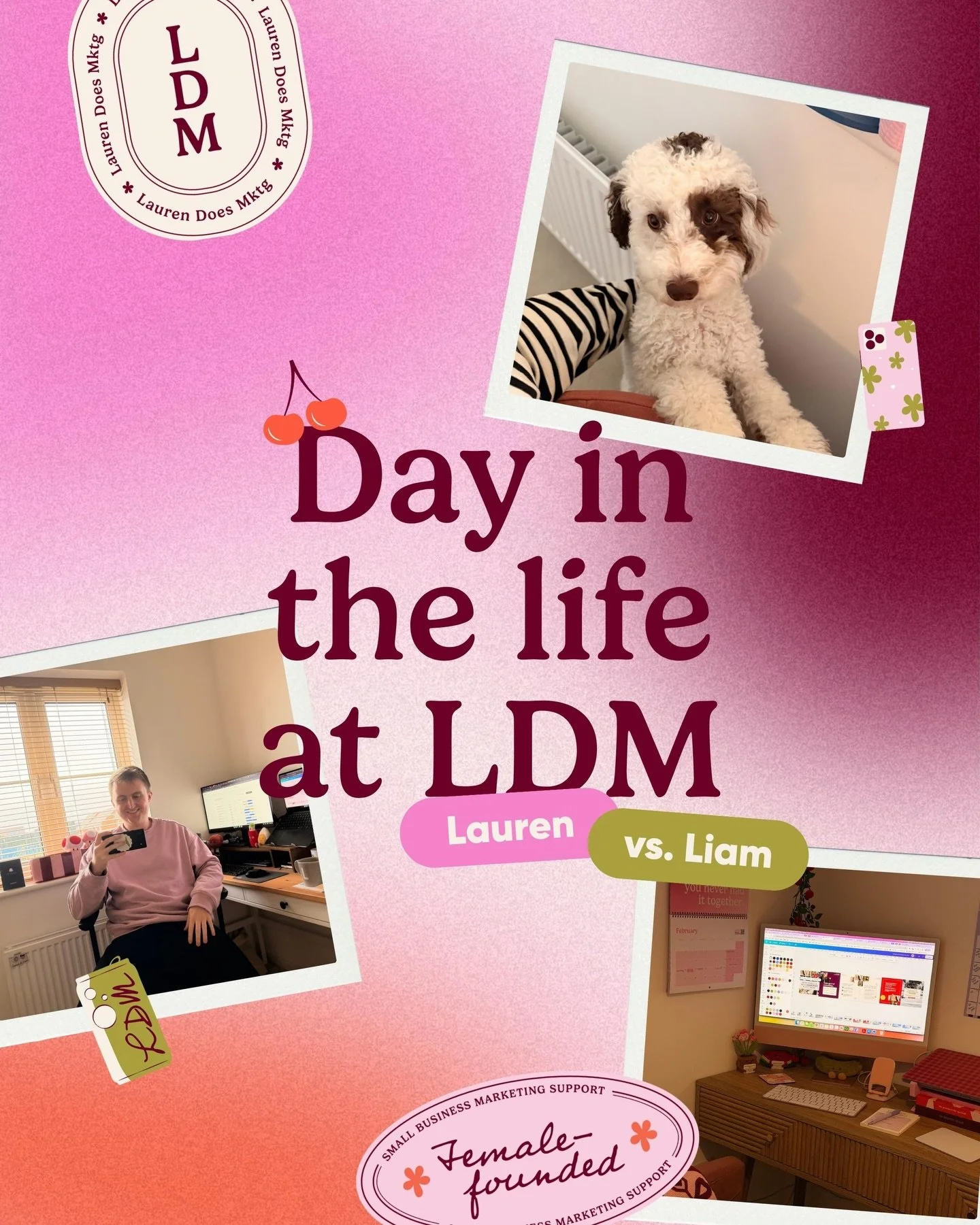 Yes, Liam is the early riser in this house&hellip; I&rsquo;d much rather an extra 30 mins in bed 💤

P.S I&rsquo;ve been asked for more Aggie content so hopefully this day in the life helps with that 🐶

Inspo from the lovely gals at @wearestudiomori