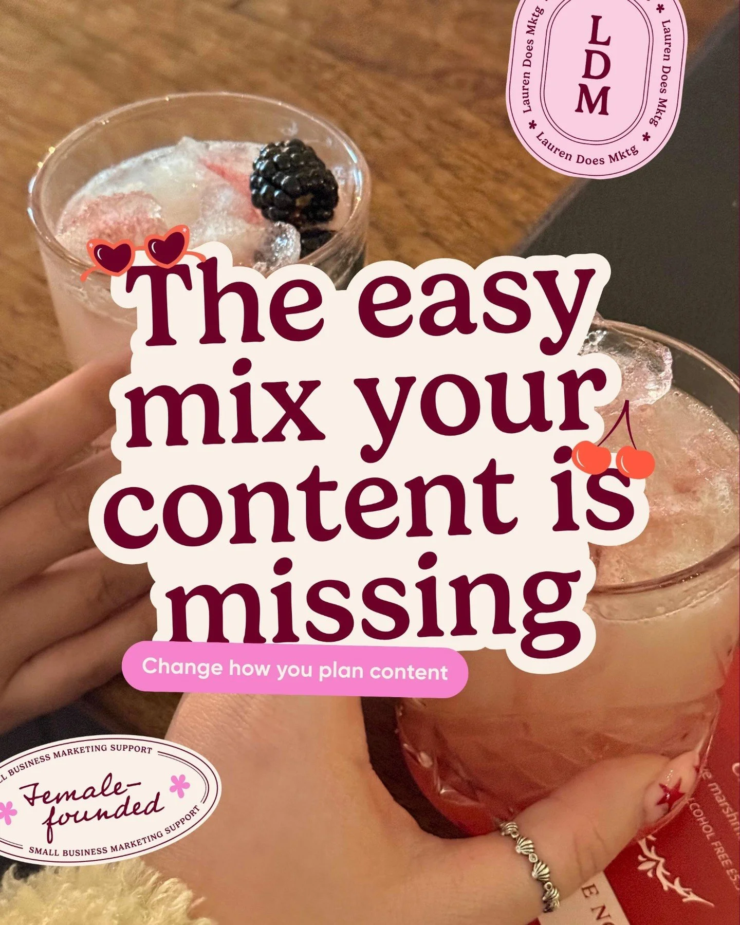 Good content is great, but PURPOSEFUL content should be the goal 🪩

I&rsquo;m talking content that sells your offers, content that grows your socials + content that shows your audience who you are!

Comment SPOTLIGHT for all the goods 😉