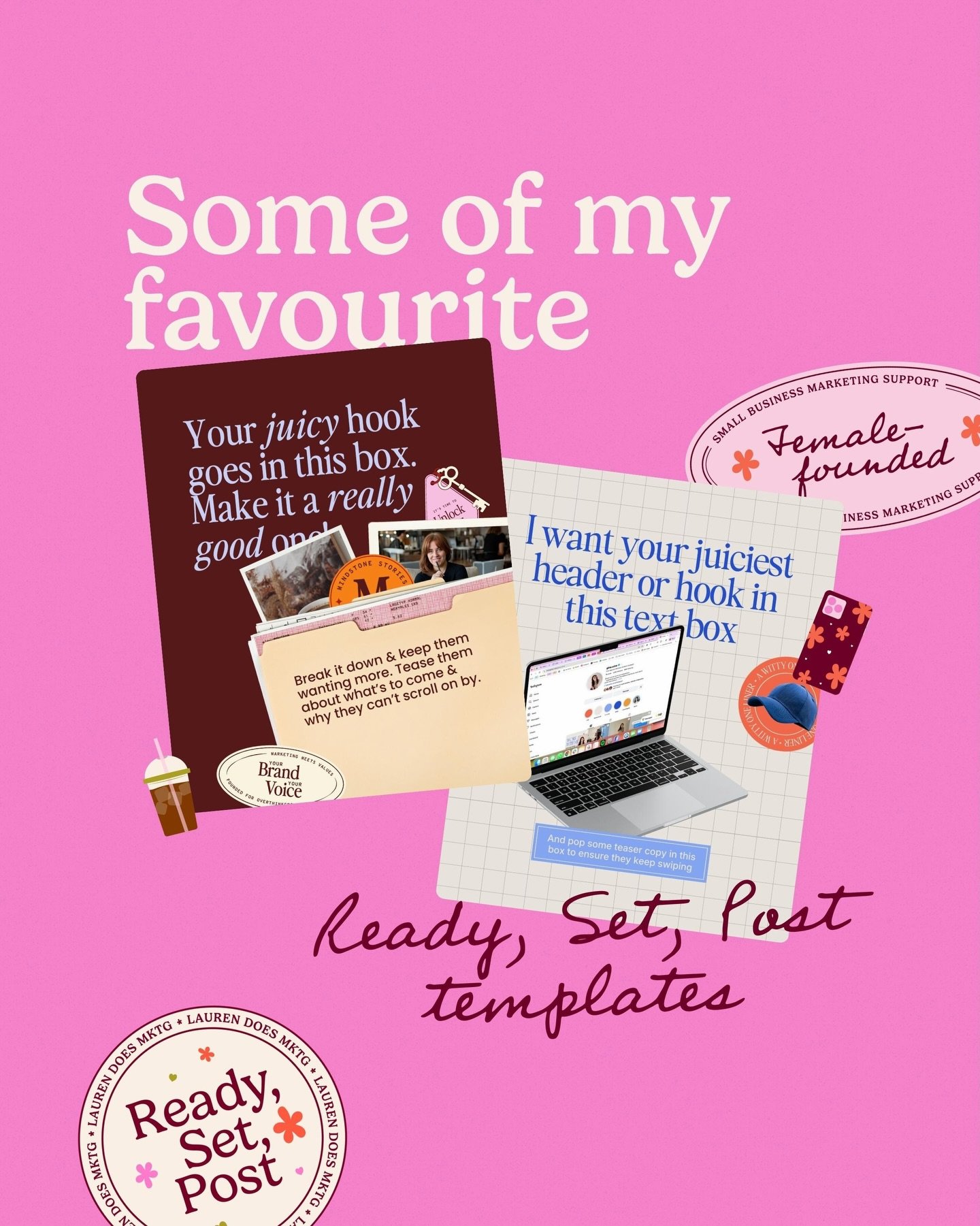 There isn&rsquo;t an RSP template I create that I don&rsquo;t love BUT these ones have my heart 💖
⠀⠀⠀⠀⠀⠀⠀⠀⠀
Comment RSP to transform your Instagram feed + save hours of content creation time 🍒