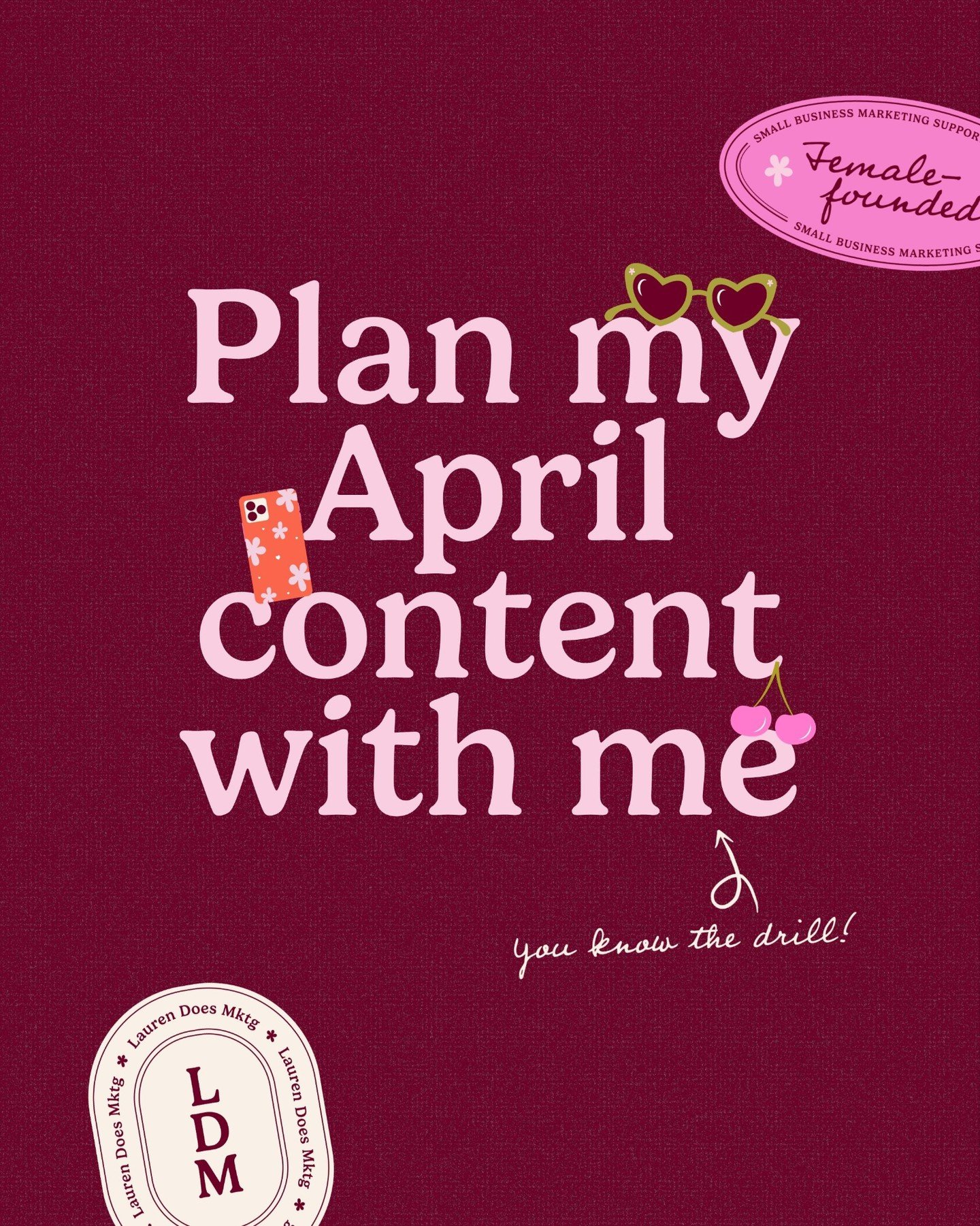 💾 SAVE this for your next content planning session!

+ comment TCP to join the waitlist for my next content sprint in May 🥳